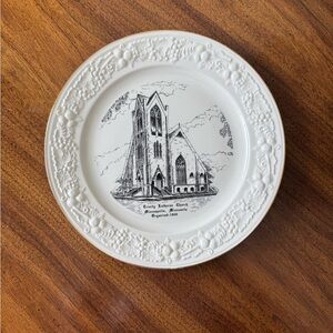 Vintage Minneapolis Church Decorative Plate